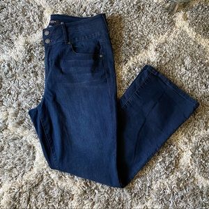 Torrid High Rise Medium Wash Flare Denim